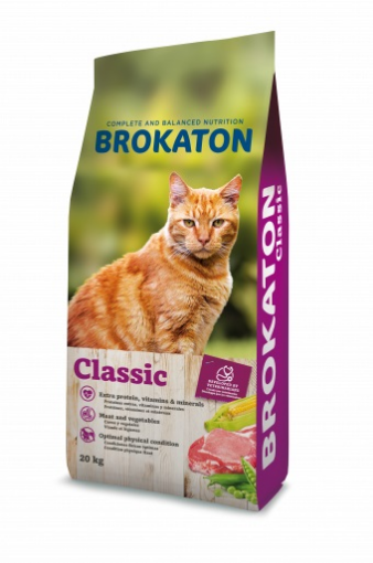 Immagine di BROKATON CLASSIC 20kg - Crocchette Gatto