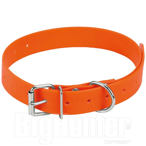 Immagine di COLLARE CACCIA cm.2x50 ARANCIO FLUO