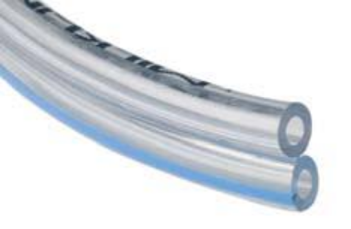 Immagine di Tubo latte Gemellare PVC Linea Azzurra 7,6x14,6 mm