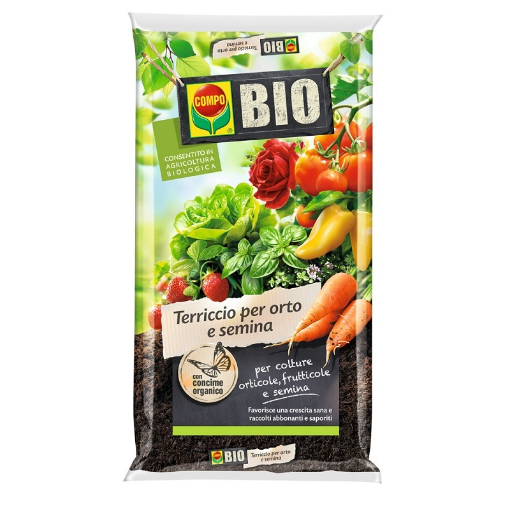 Immagine di COMPO Bio Terriccio Orto Semina 50 L