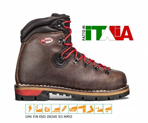 Immagine di Scarpone Roccia in Vacchetta E.Gallusser idrorepellente - Safety shoes