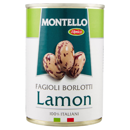 Immagine di FAGIOLI BORLOTTI LAMON GR.400 MONTELLO