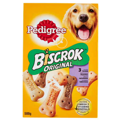 Immagine di Biscotti Cani BISKROK GR.500 PEDIGREE