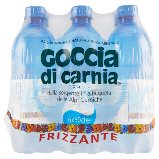 Immagine di ACQUA ML.500 FRIZZANTE GOCCIA di CARNIA