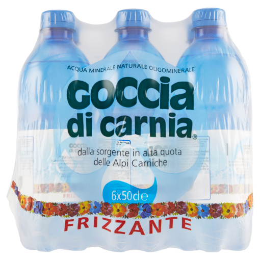 Immagine di ACQUA FRIZZANTE ML.500 GOCCIA di CARNIA