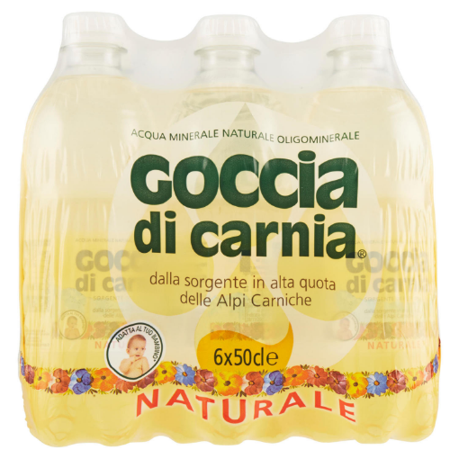 Immagine di ACQUA ML.500 NATURALE GOCCIA di CARNIA