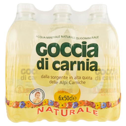 Immagine di ACQUA NATURALE ML.500 GOCCIA di CARNIA