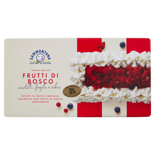 Immagine di TRANCIO FRUTTI DI BOSCO GR.500 TORTA GELATO SAMMONTANA