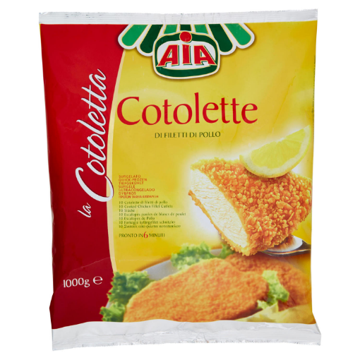 Immagine di COTOLETTE DI POLLO AIA KG.1