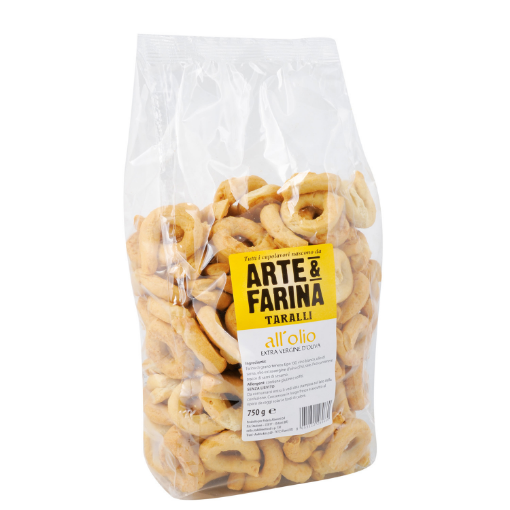 Immagine di TARALLI ALLOLIO 750GR ARTE&FARINA
