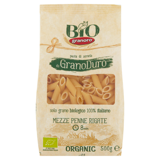 Immagine di MEZZE PENNE BIO 100% ITA 500GR GRANORO