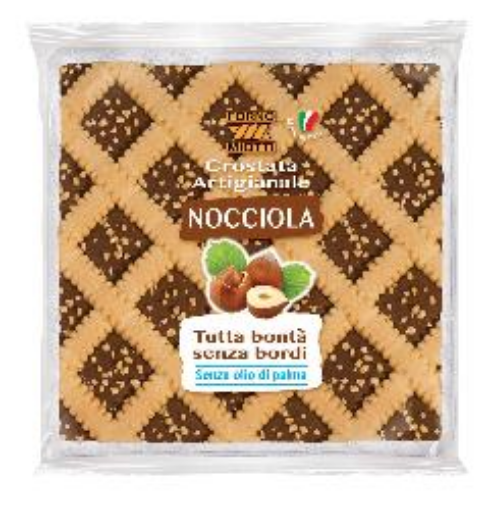 Immagine di CROSTATA Nocciola GR.500 forno miotti