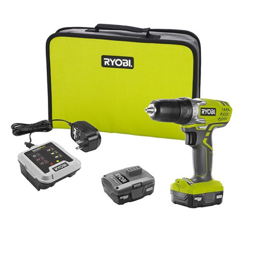 Immagine di TRAPANO AVVITATORE 12v RYOBI D.10mm