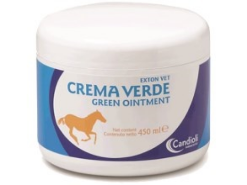 Immagine di Pomata Crema Verde 450ml Exton Vet Candioli