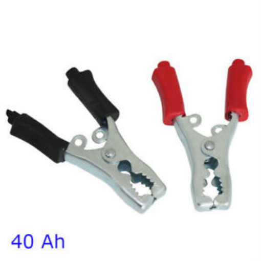 Immagine di Pinza per cavi batteria Rossa 80/40Ah
