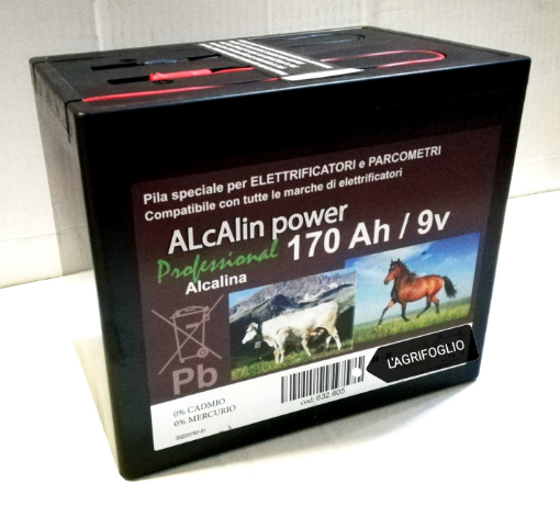 Immagine di BATTERIA PILA ALCALINA 9v 170Ah ALKA POWER