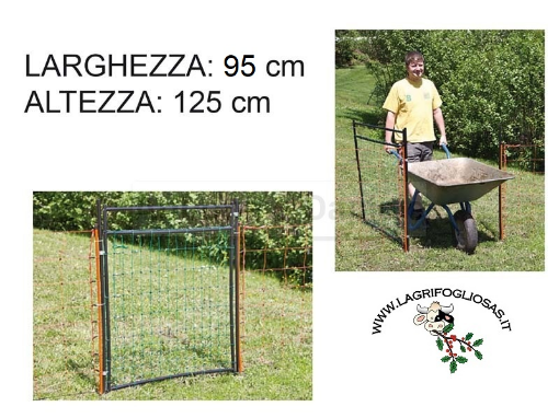 Immagine di CANCELLO x RETI ELETTRIFICATE h125cm L.95cm