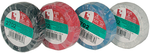Immagine di NASTRO ISOLANTE - 19mm 25mt rosso