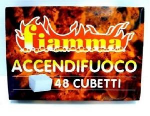 Immagine di 24xACCENDIFUOCO BIANCO 48 CUBETTI FIAMMA OFFERTA