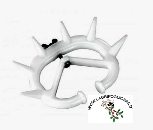 Immagine di Antisucchio Müller plastica bianco per vitelli