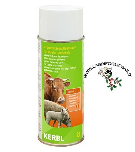 Immagine di SPRAY verde  per ZOCCOLI 400ml Hoof care spray