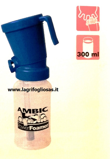 Immagine di Bicchierino schiumogeno PRE-dipping blu Ambic Premium FoamExpert