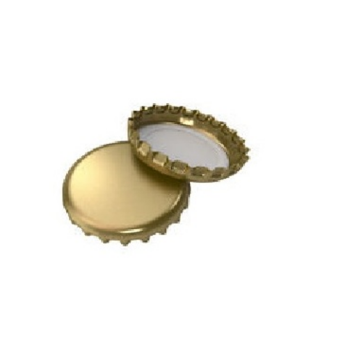 Immagine di TAPPO CORONA D.29mm 200pz ORO