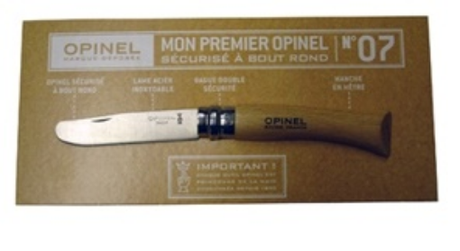 Immagine di COLTELLO opinel INOX N.7 - PUNTA TONDA