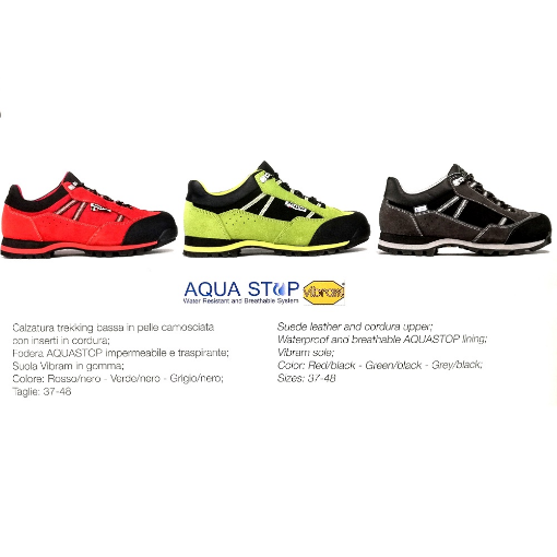 Immagine di Scarpa TREKKING Fodera ACQUASTOP Suola VIBRAM