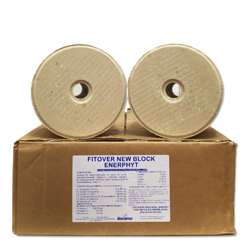 Immagine di FITOVER 5 Kg SALZBLOCKE - BLOCCO SALE prevenzione contro vermi