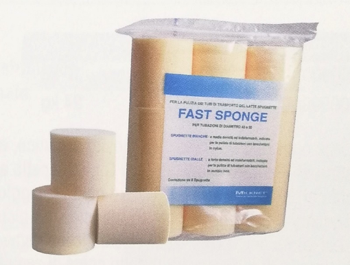 Immagine di SET 10 spugne D70x70 X LATTEODOTTO TUBO 50mm
