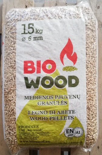 Immagine di PELLET BIOWOOD KG.15 EnPlusA1