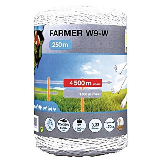 Immagine di Filo Farmer 9x0,18 bianco 250mt