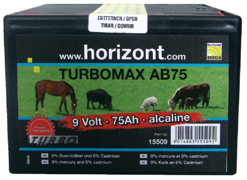Immagine di BATTERIA PILA ALKALINA 9V-75Ah
