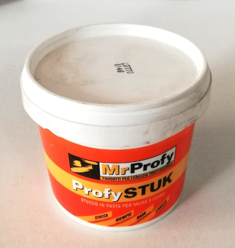 Immagine di MRP PROFYSTUK BIANCO X 500gr - Stucco in Pasta per Muro e Legno