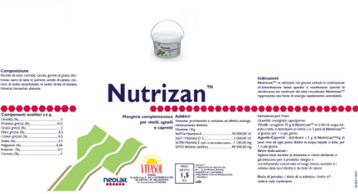 Immagine di NUTRIZAN KG.1,5 - ANTIDIARROICO NATURALE VITELLI/AGNELLI/CAPRETTI - Vitasol