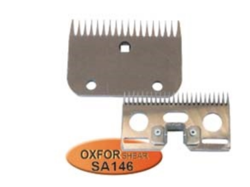 Immagine di Set Coltello+Pettine Oxforshear Bov.Equin. 24/18 denti