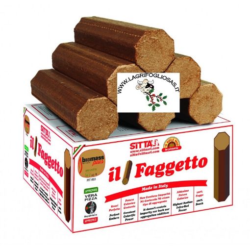 Immagine di FAGGETTO OSOLEMIO KG 18 -Tronchetto per Pizzerie e Forni