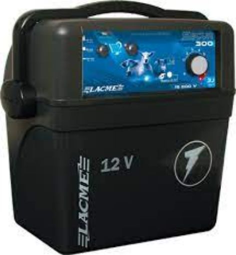 Immagine di LACME SECUR 300 9/12V 3Jout - Elettrificatore - disponibile a parte il Pannello Solare 60/80w e Batteria 80-100Ah