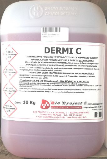 Immagine di DERMI C GEL FILMANTE post dipping CON CLOREXIDINA KG.10