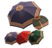 Immagine di OMBRELLO da Pastore N.32 D.130 H.98 - 8 STECCHE in Giunco Manico Curvo rosso/blu