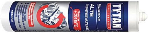 Immagine di SILICONE Alte TEMPERATURE 315c NERO ML.300