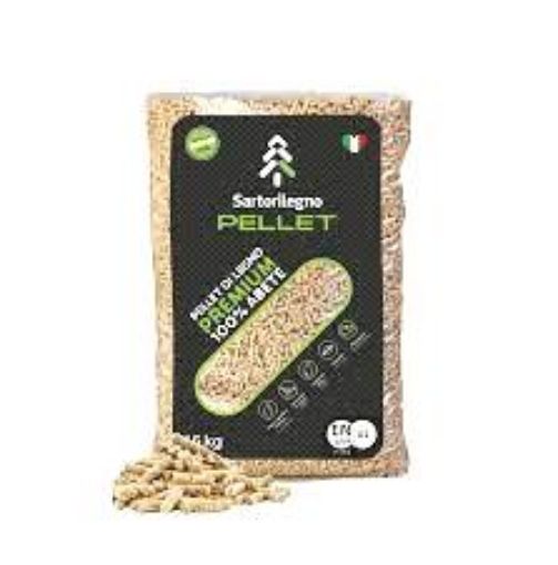 Immagine di PELLET ABETE A1 CERTIFICATO SACCO 15kg Sartori