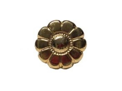 Immagine di Borchia Fiore 50mm con ferretti a piegare