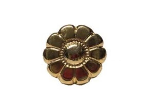 Immagine di Borchia Fiore 25mm con ferretti a piegare