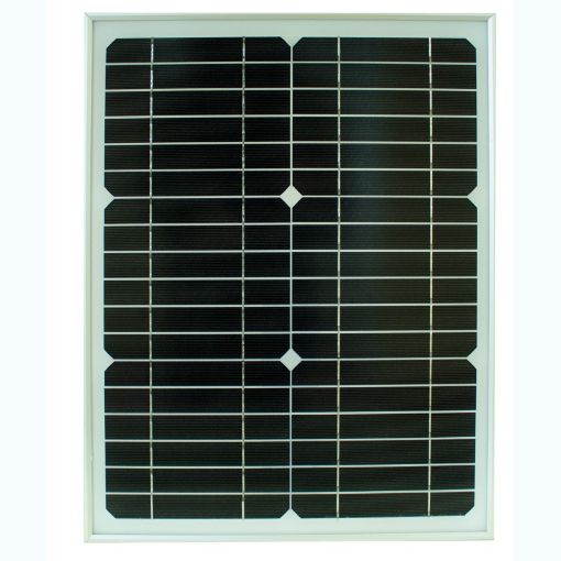 Immagine di PANNELLO SOLARE 25W - CON REGOLATORE E SET CAVI - 12V