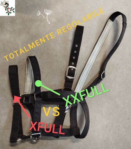 Immagine di Cavezza xxFULL 2 regolazioni Artigianale in Nylon