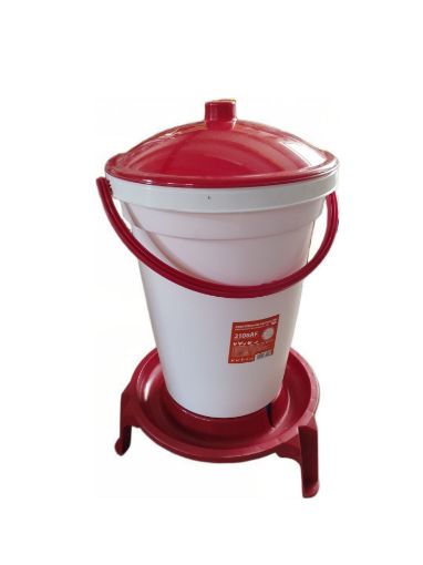 Immagine di SECCHIO ABBEVERATOIO POLLI LT.24 RAPIDCLEAN