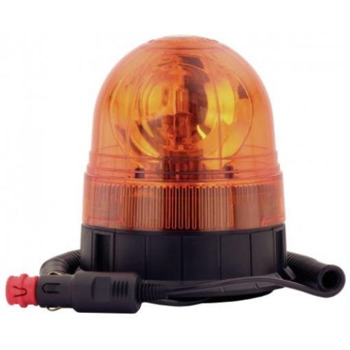 Immagine di GIROFARO ALOGENO x TRATTORI 12v FARO Girevole BASE MAGNETICA