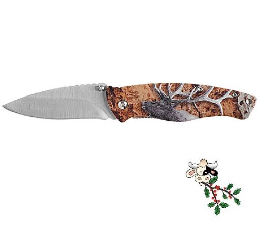 Immagine di COLTELLO m/CERVO 18.5cm LAMA INOX